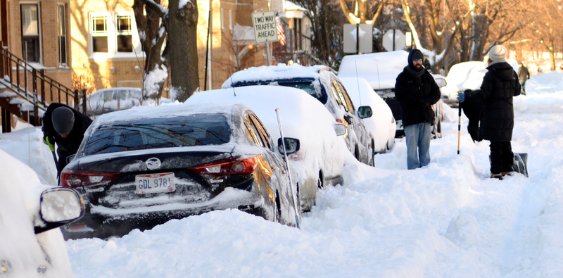 Illustration for article titled Chiberia Rising, in Pictures: Man, Last Night's Blizzard Sure Did Suck